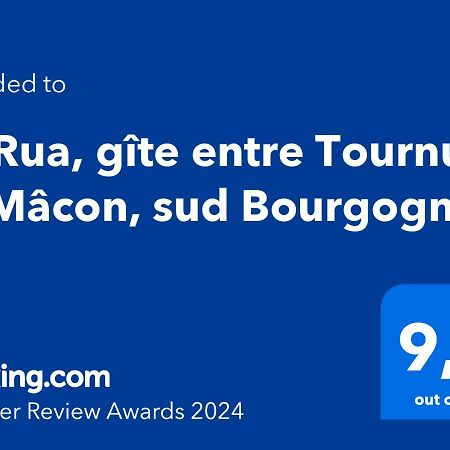 Gite La Rua, Entre Tournus Et Macon, Sud Bourgogne Montbellet Dış mekan fotoğraf