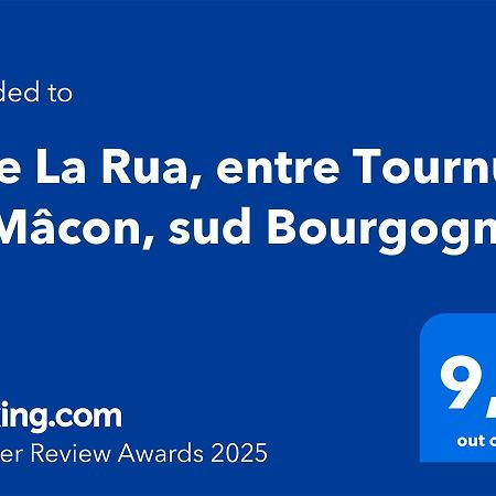 Gite La Rua, Entre Tournus Et Macon, Sud Bourgogne Montbellet Dış mekan fotoğraf