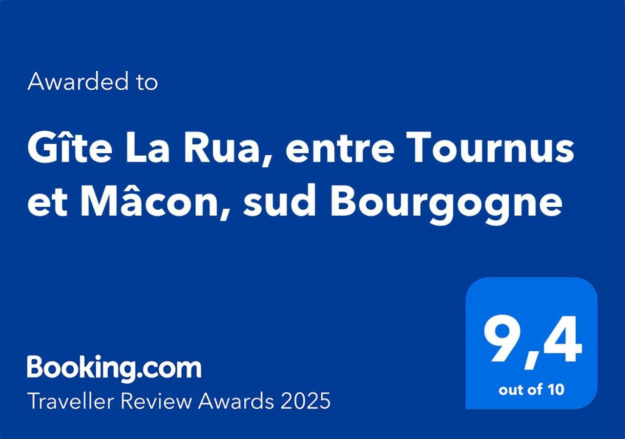 Gite La Rua, Entre Tournus Et Macon, Sud Bourgogne Montbellet Dış mekan fotoğraf